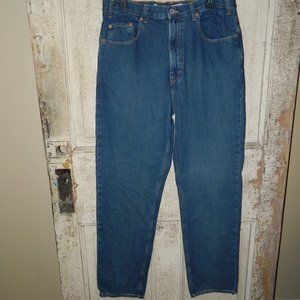 Gap Easy Fit Denim Jeans Dark Size Mens 36x32 (O-10)